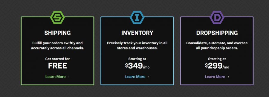 Ordoro Pricing Screenshot