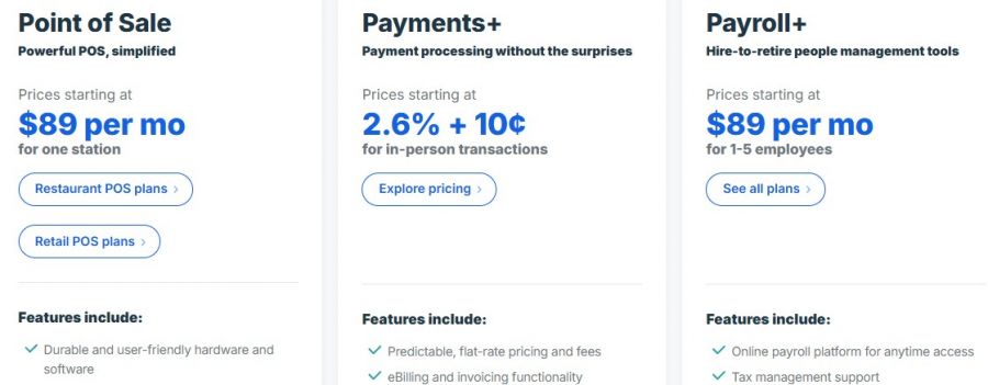 Heartland Payroll Pricing Screenshot