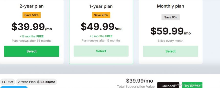 Sapaad Pricing Screenshot