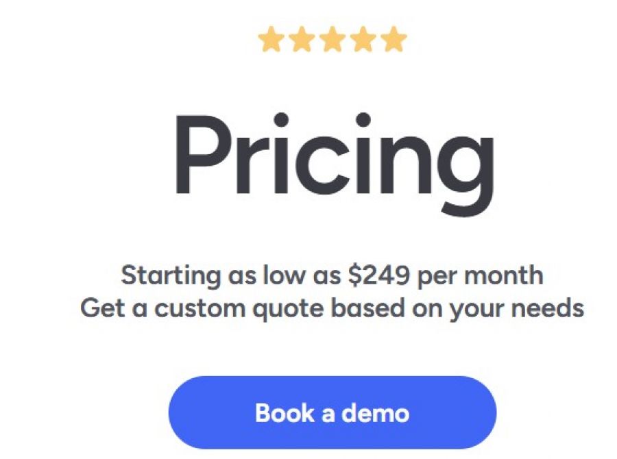 Event Temple Pricing Screenshot