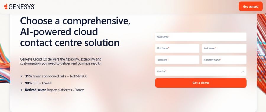 Genesys Pricing Screenshot