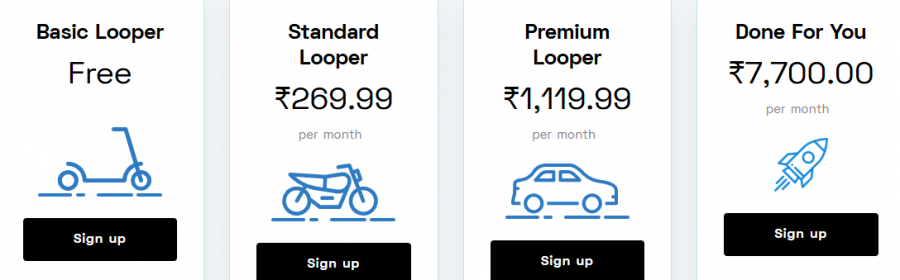 loopcv ai Pricing Screenshot