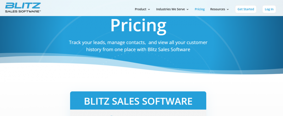 Blitz Pricing Screenshot