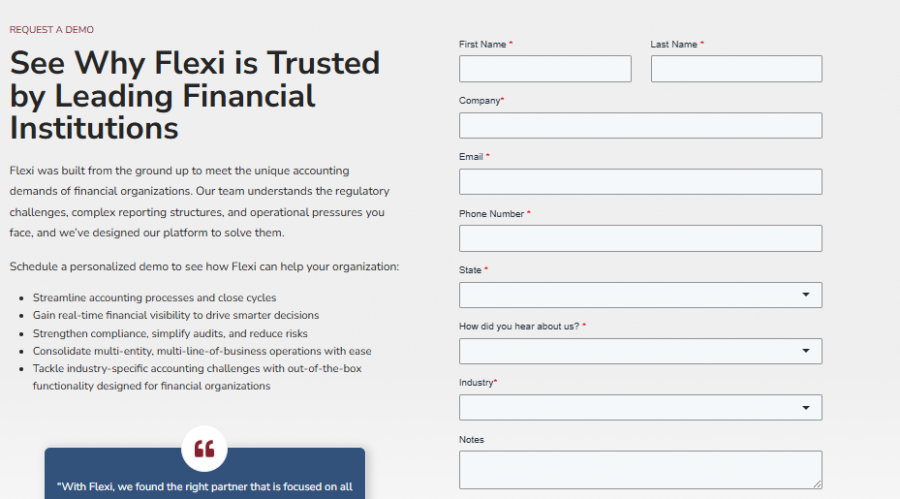 Flexi Pricing Screenshot