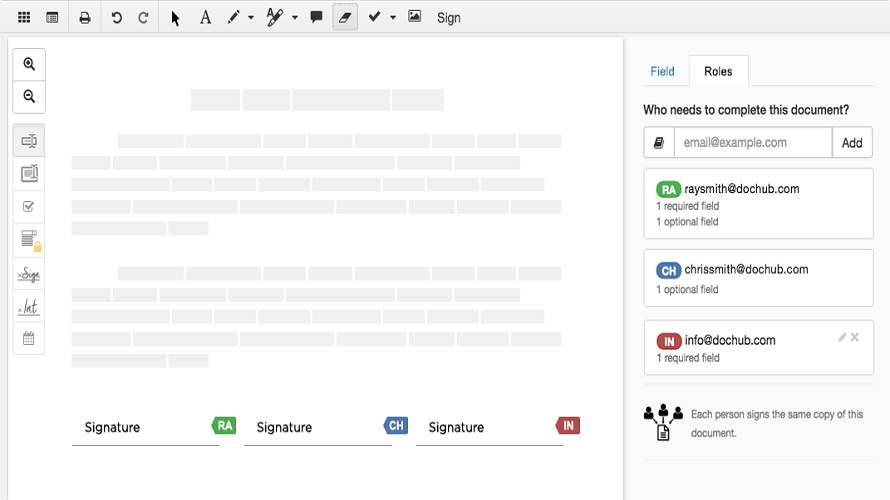 DocHub features
