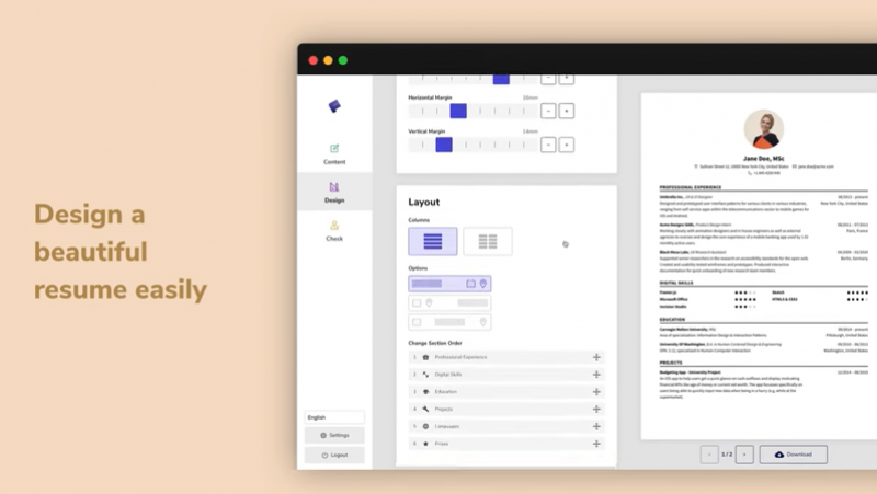 FlowCV software